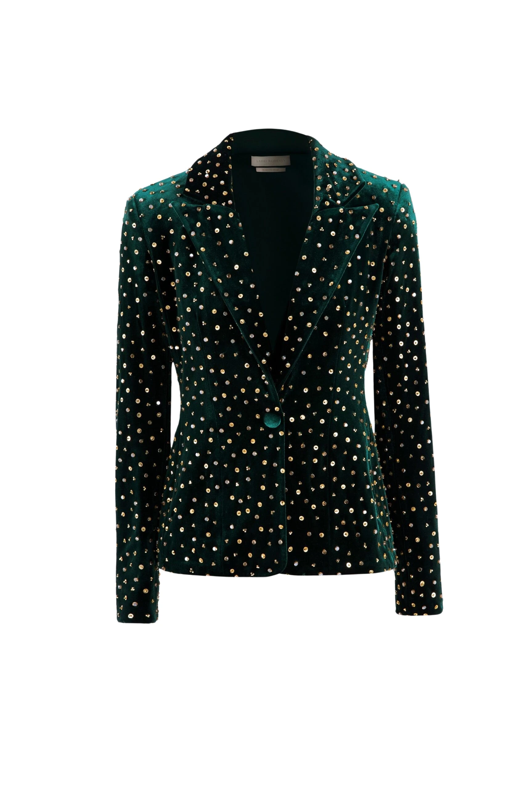 Saiid-Kobeisy-Velvet-beaded-tailored-jacket-scaled96037_nobg Saiid Kobeisy Dresses luxury Clothing from Luxury Handbags Marketplace