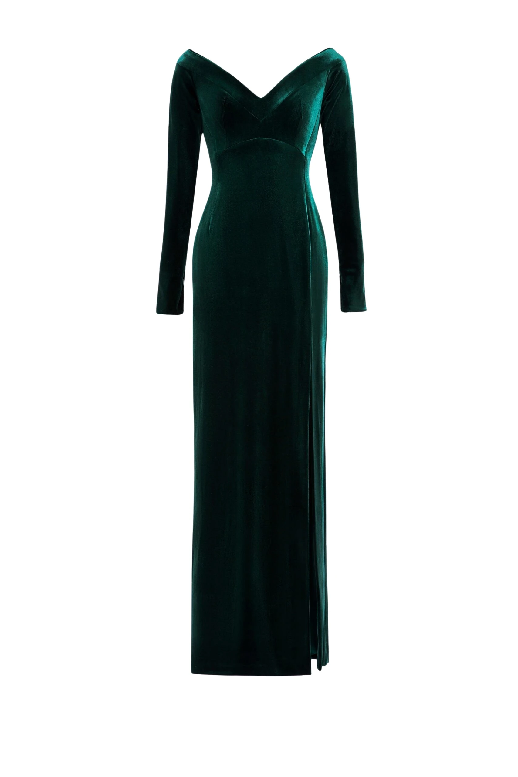 Saiid-Kobeisy-Velvet-long-fitted-dress-scaled83043_nobg Saiid Kobeisy Dresses luxury Clothing from Luxury Handbags Marketplace