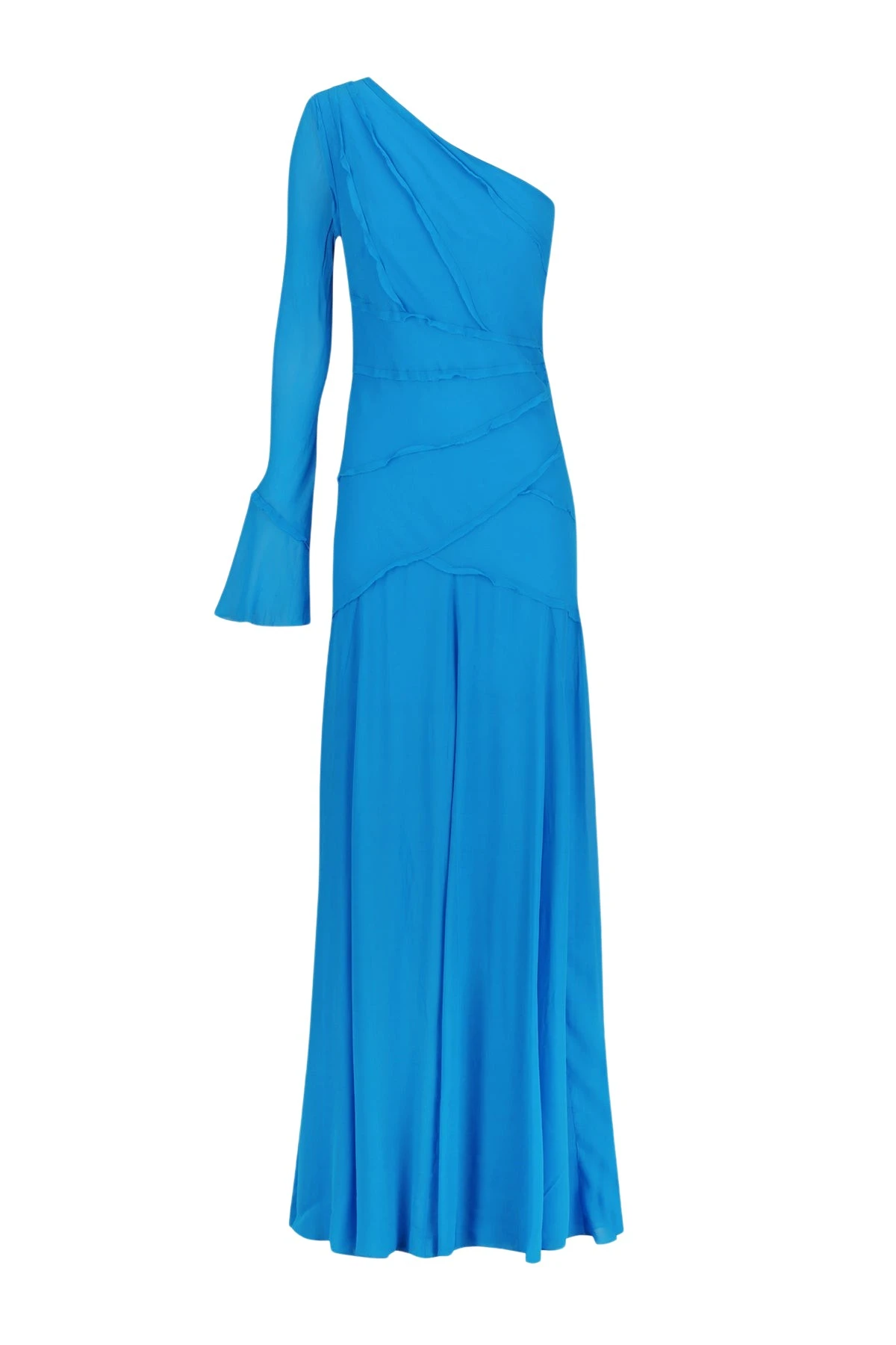 Shona-Joy-Amina-Asymmetrical-Maxi-Dress-Aqua95057_nobg Shona Joy Blue Dress luxury Clothing from Luxury Handbags Marketplace