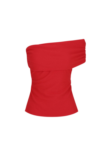 Shona Joy Red Top luxury Clothing from  Luxury Handbags Marketplace