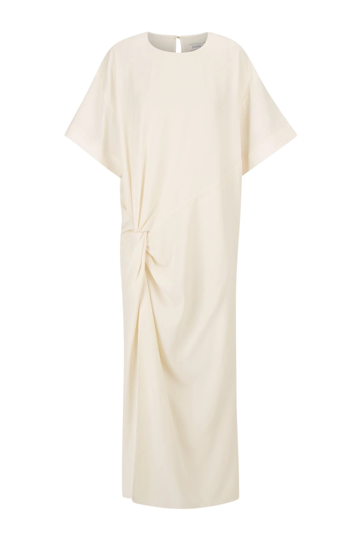 Shona-Joy-Iliad-T-Shirt-Midi-Dress-Rice93479_nobg Shona Joy Ivory Dress luxury Clothing from Luxury Handbags Marketplace