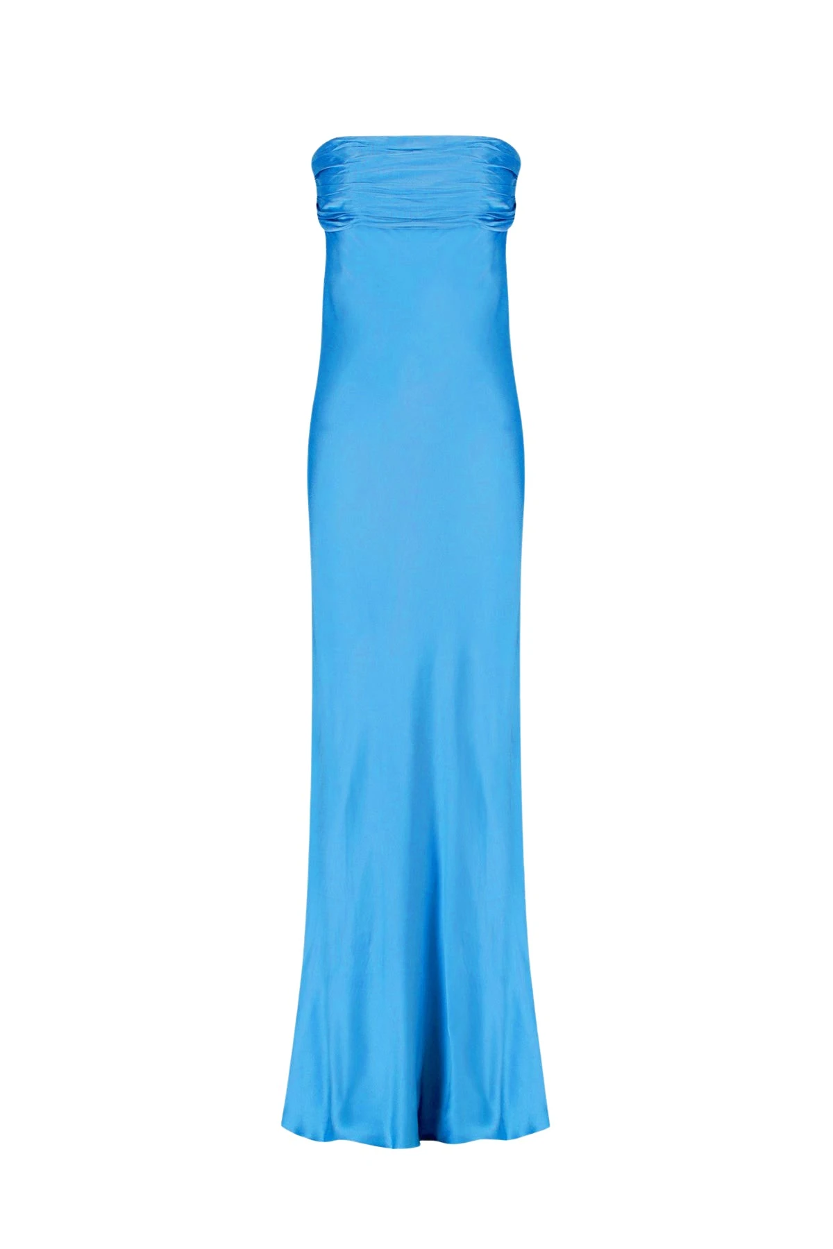 Shona-Joy-Nora-Strapless-Ruched-Bodice-Maxi-Dress-Aqua25385_nobg Shona Joy Blue Dress luxury Clothing from Luxury Handbags Marketplace