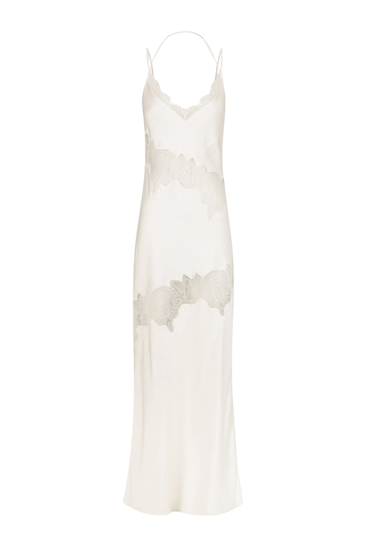 Shona-Joy-Stratus-Lace-Panelled-Maxi-Dress-Ivory15066_nobg Shona Joy Ivory Dress luxury Clothing from Luxury Handbags Marketplace