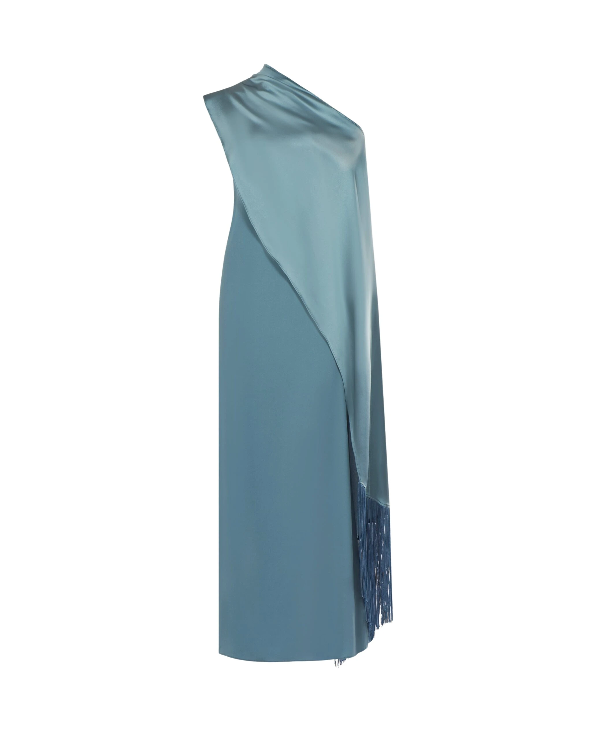 Blue Feather Dress luxury Clothing from  Luxury Handbags Marketplace