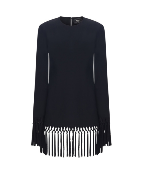 Black Feather Dress luxury Clothing from  Luxury Handbags Marketplace