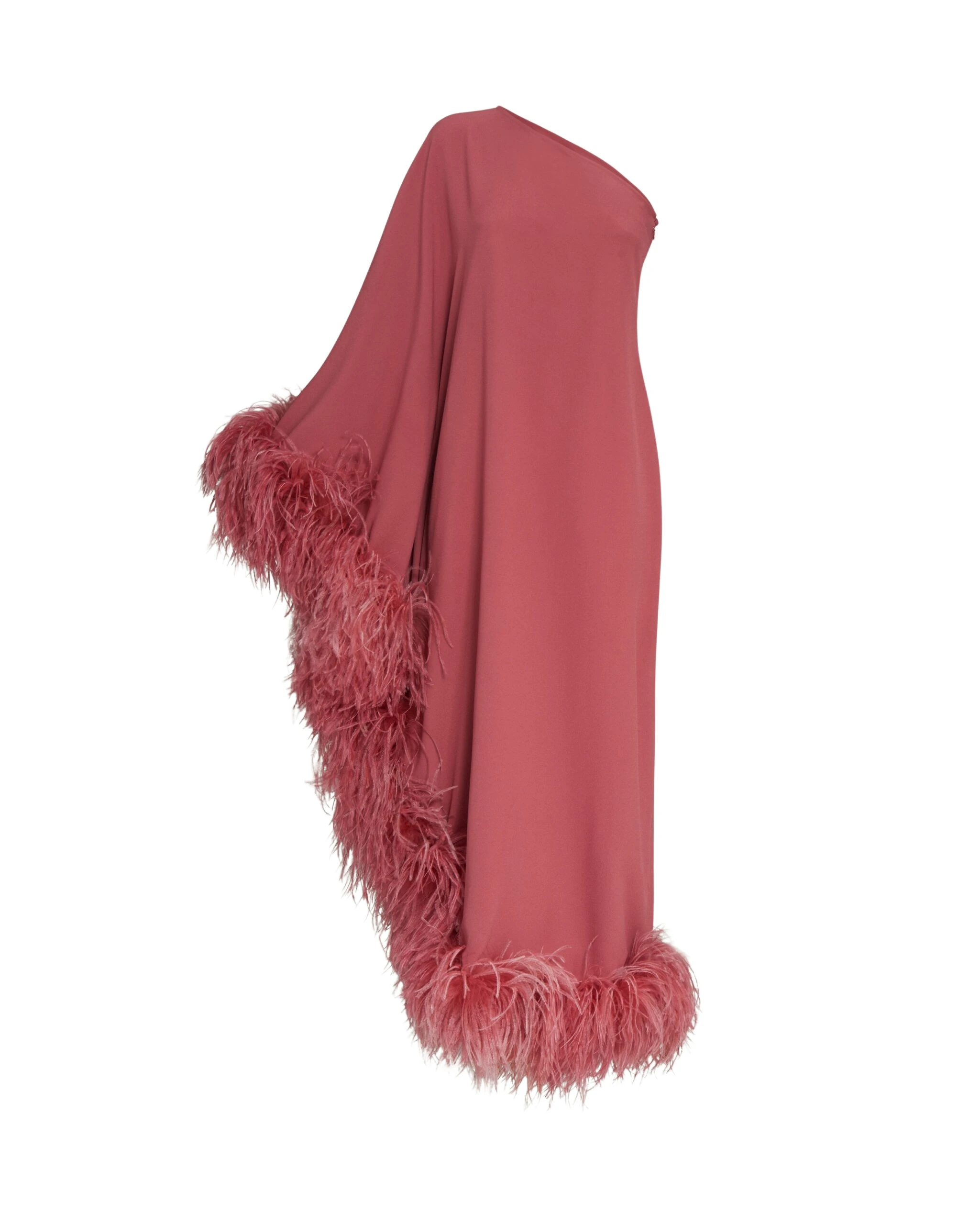Taller-Marmo-Feathered-Ubud-Dress-In-Peony-scaled26908_nobg Red Feather Dress luxury Clothing from Luxury Handbags Marketplace