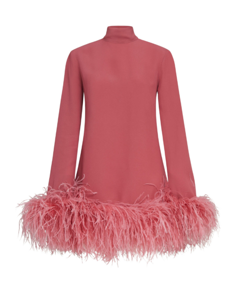 Red Feather Dress luxury Clothing from  Luxury Handbags Marketplace