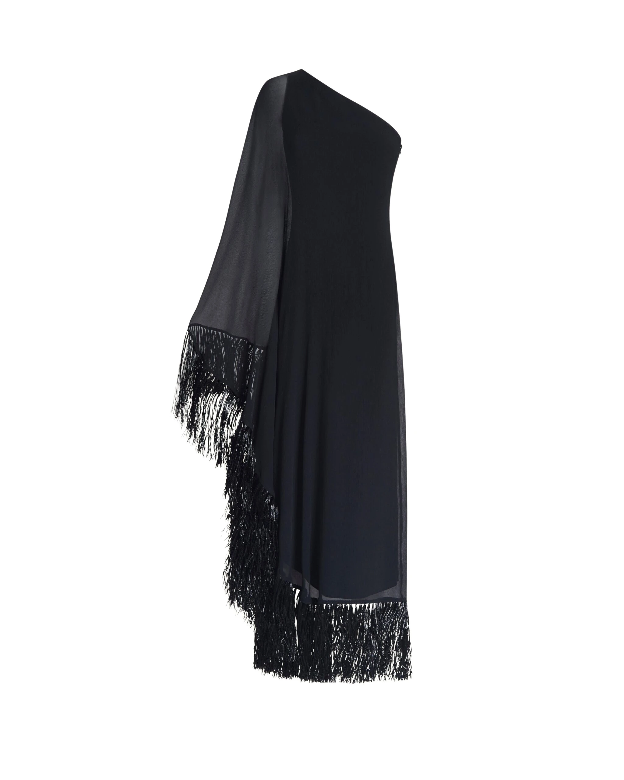 Taller-Marmo-Hut-Dress-In-Black-scaled48003_nobg Black Feather Dress luxury Clothing from Luxury Handbags Marketplace