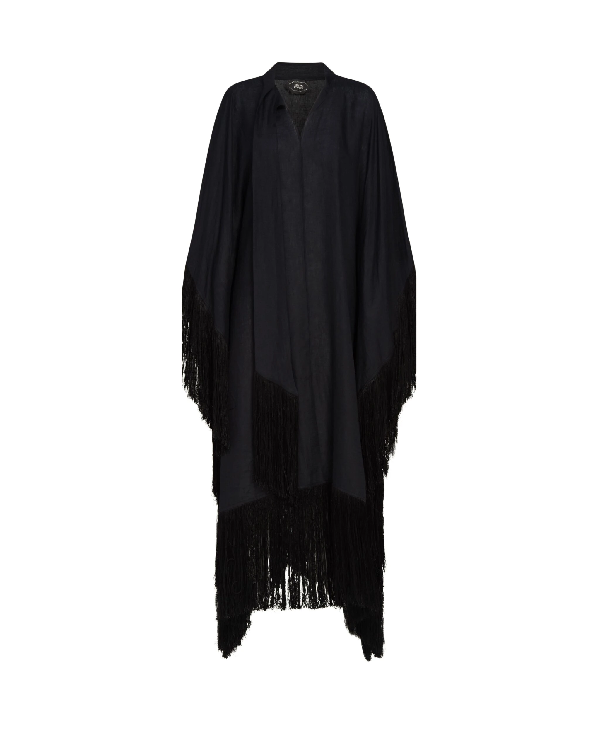 Taller-Marmo-Iguazu-Kaftan-In-Black-scaled69594_nobg Black Feather Dress luxury Clothing from Luxury Handbags Marketplace