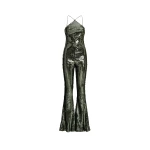 Taller-Marmo-Jagger-Jumpsuit-In-Steel-scaled17355_nobg Metallic Feather Jumpsuit luxury Clothing from Luxury Handbags Marketplace