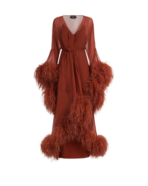 Red Feather Dress luxury Clothing from  Luxury Handbags Marketplace