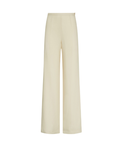 Ivory Feather Pant luxury Clothing from  Luxury Handbags Marketplace