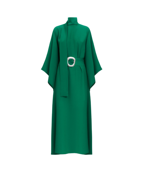 Green Feather Dress luxury Clothing from  Luxury Handbags Marketplace