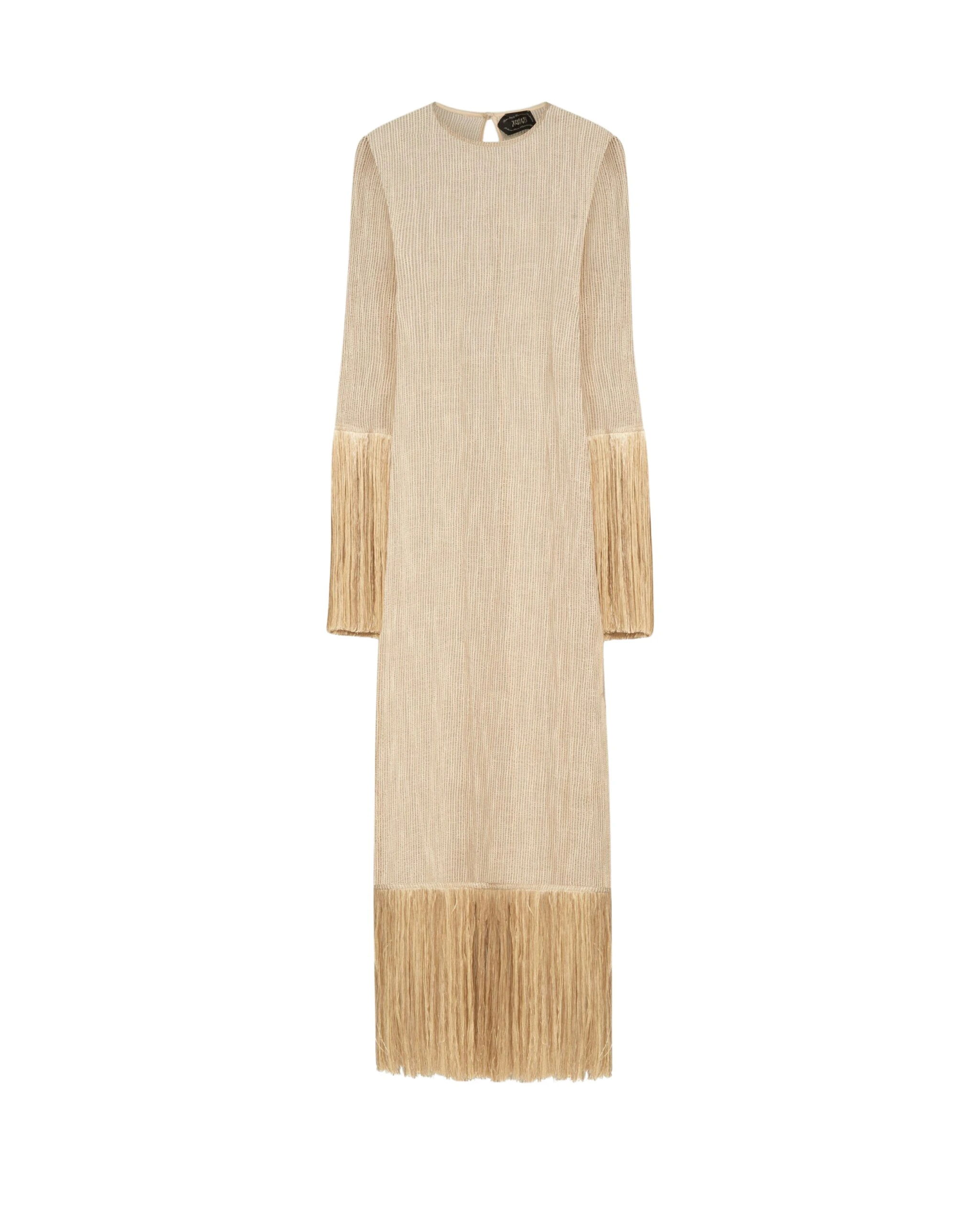 Taller-Marmo-Nile-Dress-In-Ecru-scaled91371_nobg Yellow Feather Dress luxury Clothing from Luxury Handbags Marketplace