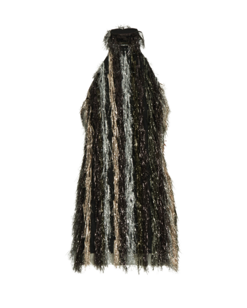 Multicolour Feather Dress luxury Clothing from  Luxury Handbags Marketplace