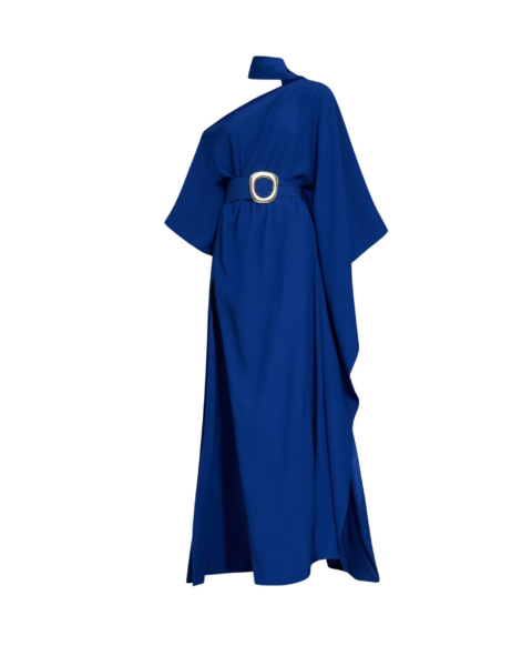 Blue Feather Dress luxury Clothing from  Luxury Handbags Marketplace