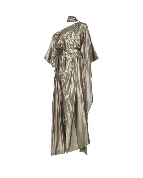 Gold Feather Dress luxury Clothing from  Luxury Handbags Marketplace