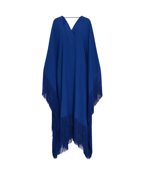 Blue Feather Dress luxury Clothing from  Luxury Handbags Marketplace