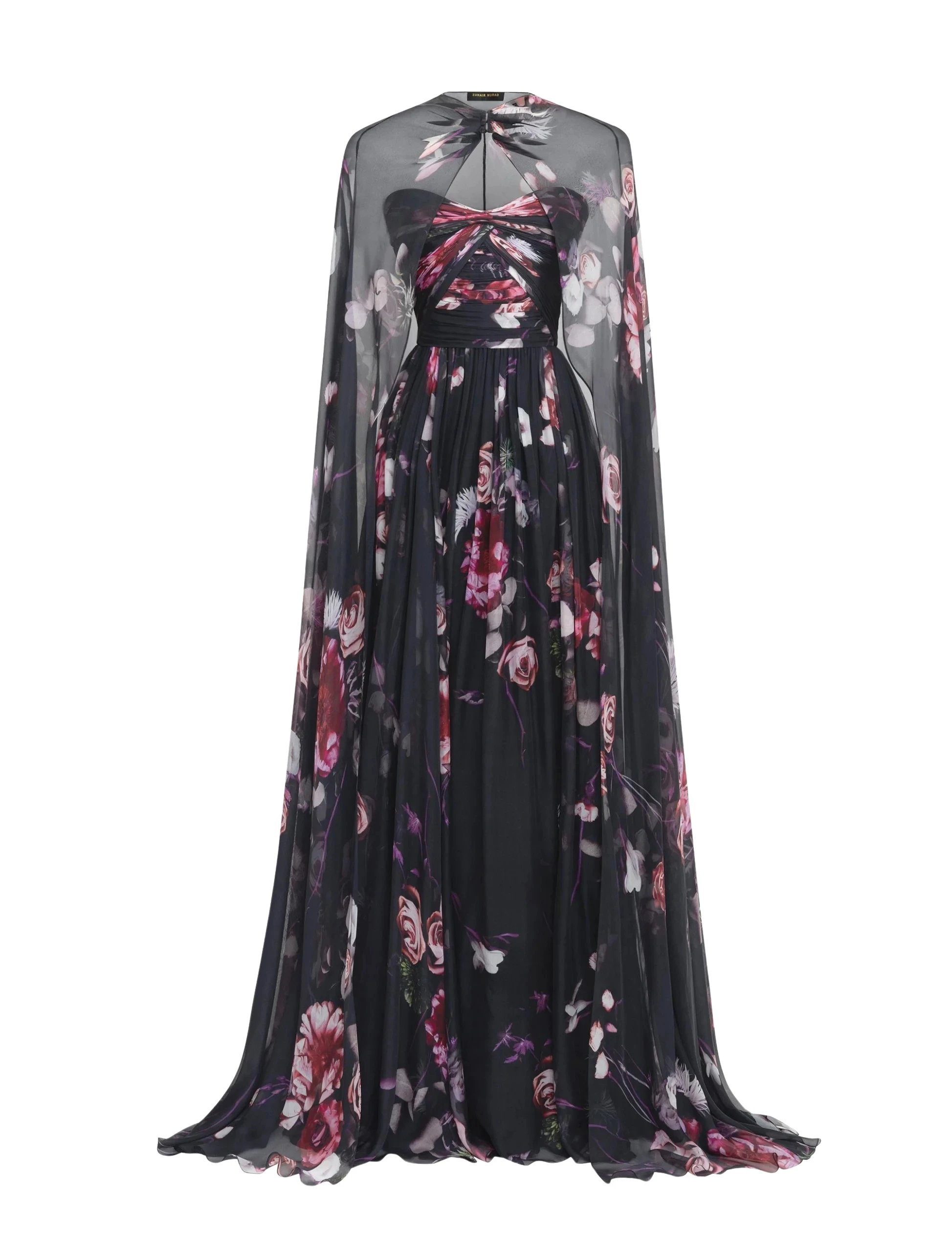 Zuhair-Murad-Chiffon-Cape-scaled36551_nobg Zuhair Murad Coats luxury Clothing from Luxury Handbags Marketplace
