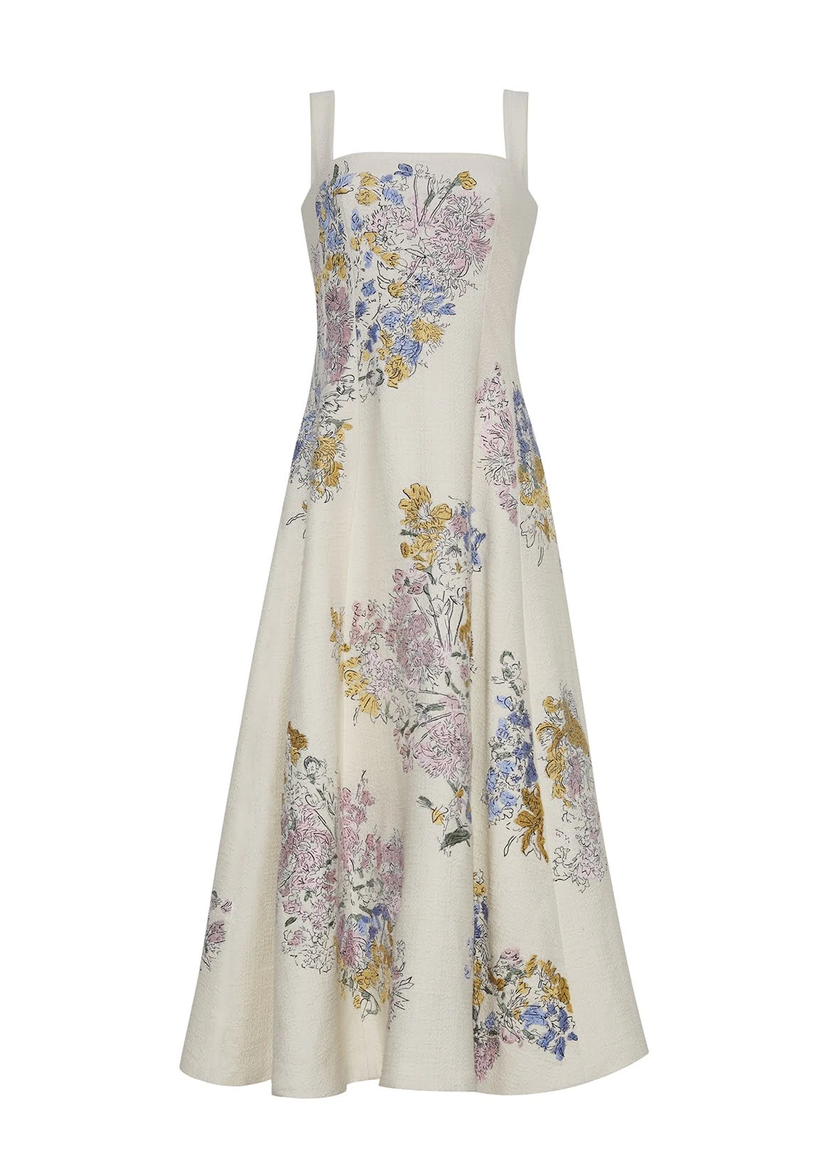 Adam Lippes Bella dress in cotton tweed Adam Lippes dress