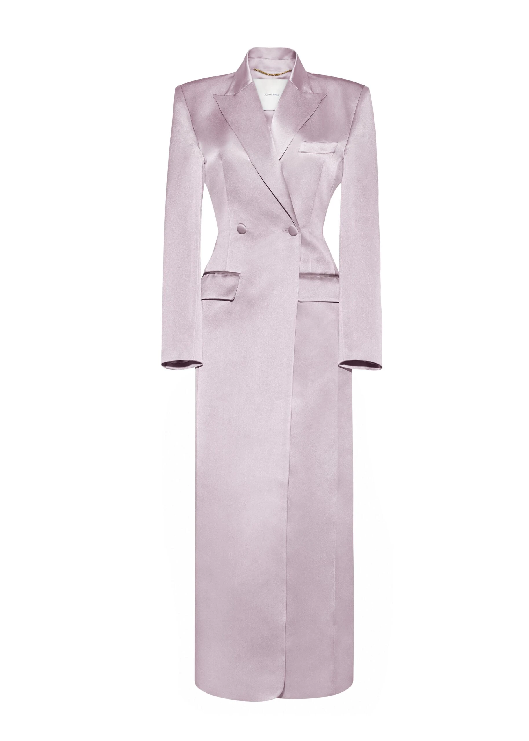 Adam Lippes Laurence coat in duchess satin Adam Lippes dress