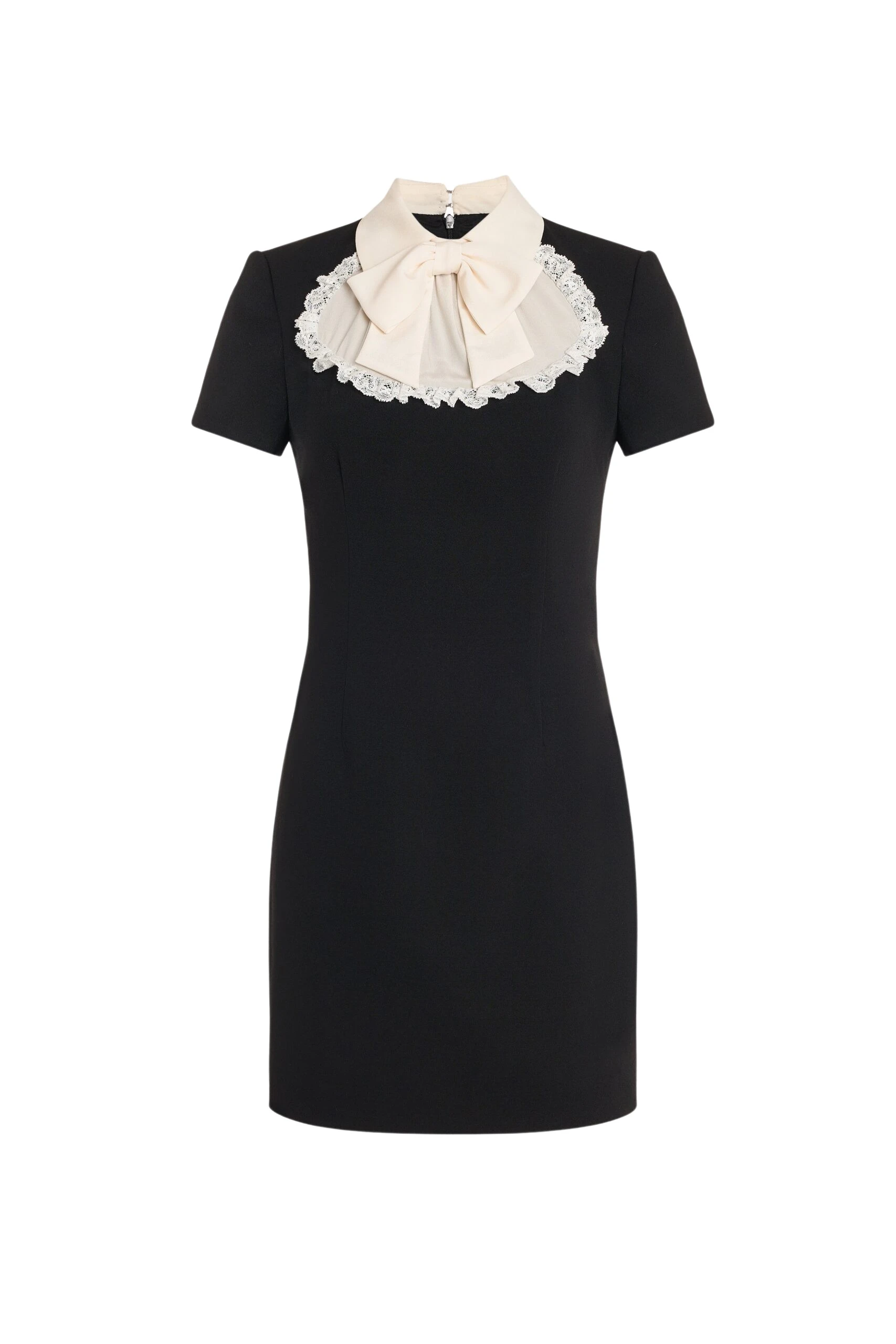 Alessandra-Rich-Mini-Dress-With-Silk-Jabot-scaled19683_nobg Alessandra Rich Dresses luxury Clothing from Luxury Handbags Marketplace