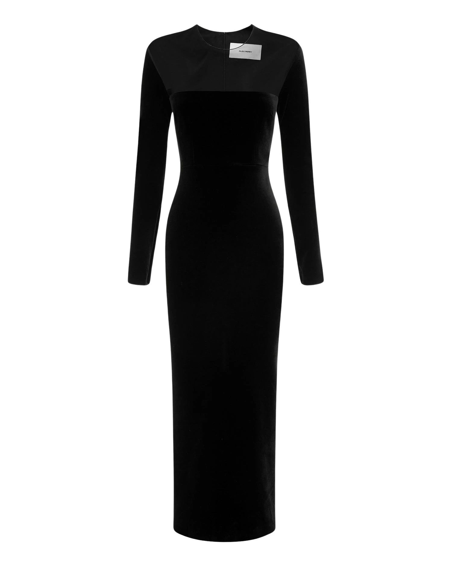 Alex-Perry-Long-Sleeve-Dress-in-Velvet21425_nobg Alex Perry Dresses luxury Clothing from Luxury Handbags Marketplace