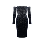 Alex-Perry-Long-Sleeve-Off-Shoulder-Dress-in-Crystal-Velvet24885_nobg Alex Perry Dresses luxury Clothing from Luxury Handbags Marketplace