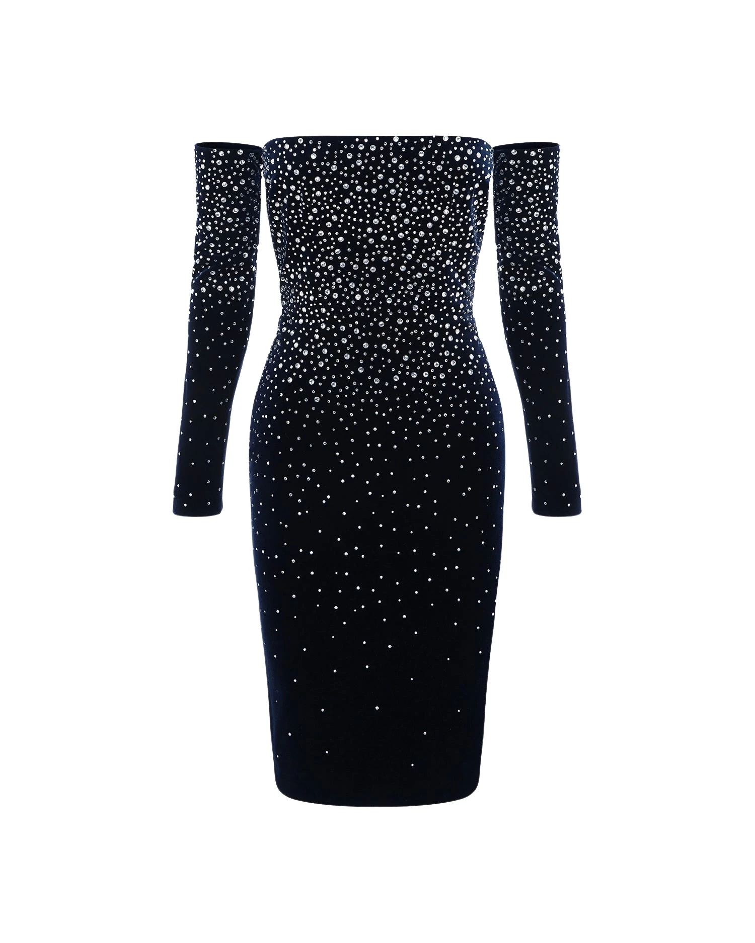 Alex-Perry-Long-Sleeve-Off-Shoulder-Dress-in-Crystal-Velvet24885_nobg Alex Perry Dresses luxury Clothing from Luxury Handbags Marketplace