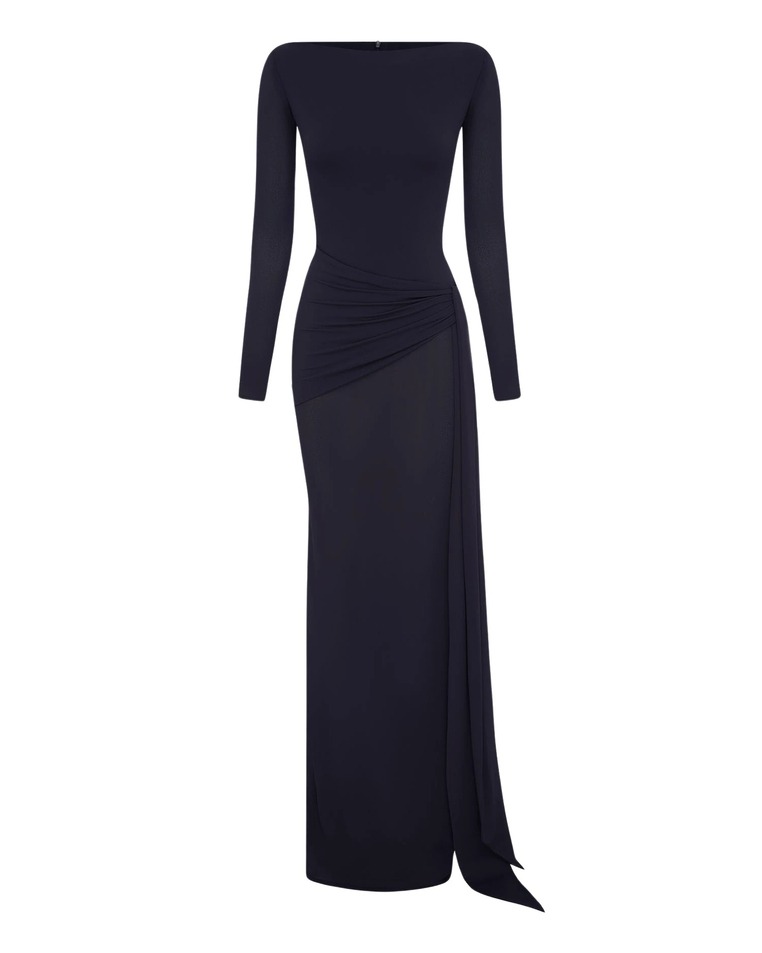 Alex-Perry-Long-Sleeve-Twist-Column-in-Crepe-Jersey-Maxi-Dress44372_nobg Alex Perry Dresses luxury Clothing from Luxury Handbags Marketplace