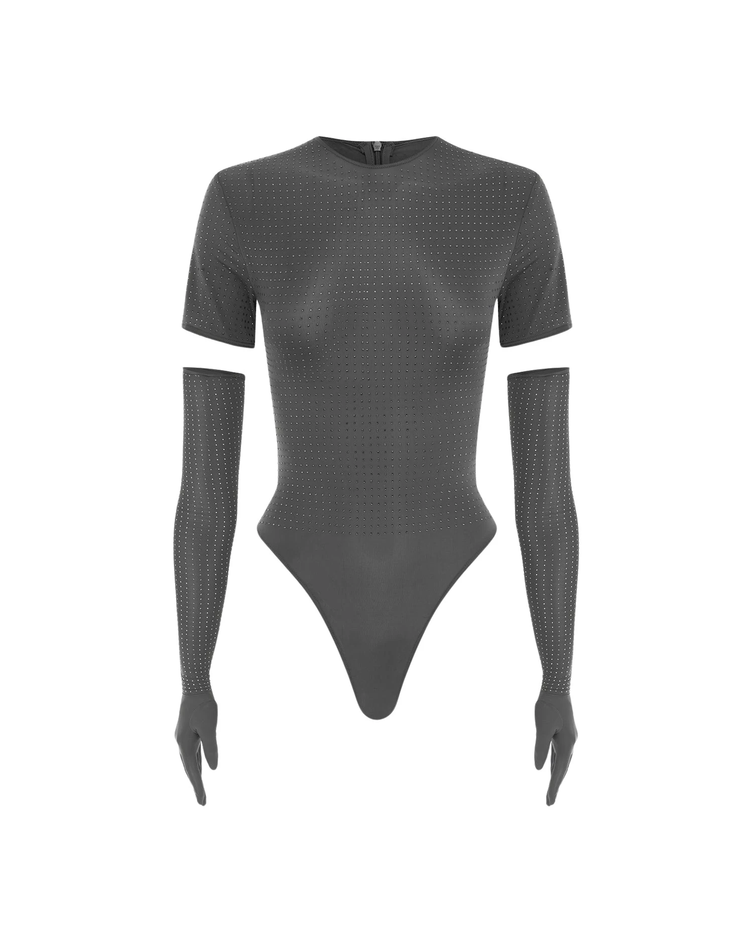 Alex-Perry-Short-Sleeve-Bodysuit-in-Crystal-Jersey37361_nobg Alex Perry Bodysuit luxury Bodysuit from Luxury Handbags Marketplace