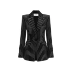Alex-Perry-Single-Breasted-Fitted-Blazer-in-Crystal-Velvet63454_nobg Alex Perry Jackets luxury Clothing from Luxury Handbags Marketplace