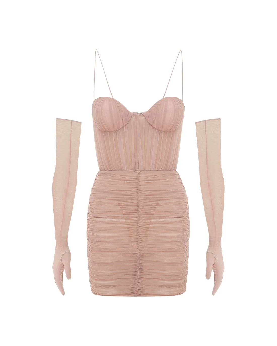 Alex-Perry-Sweetheart-Ruched-Mini-Dress-in-Fine-Mesh-433961_nobg Alex Perry Dresses luxury Clothing from Luxury Handbags Marketplace