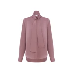 Alex-Perry-Tie-Shirt-in-Satin-Crepe97994_nobg Alex Perry Tops luxury Clothing from Luxury Handbags Marketplace
