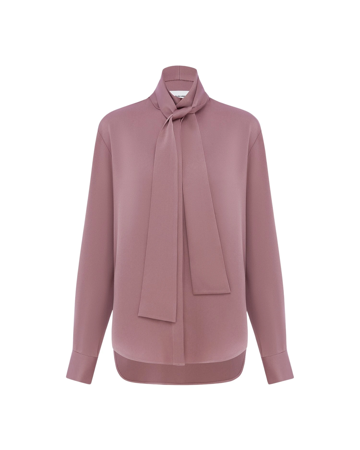 Alex-Perry-Tie-Shirt-in-Satin-Crepe97994_nobg Alex Perry Tops luxury Clothing from Luxury Handbags Marketplace