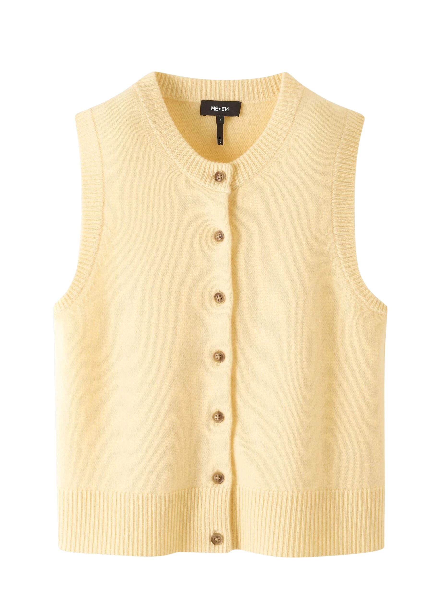 Me-and-Em-Cashmere-Button-Through-Sweater-Vest-7-scaled80797_nobg Me and Em Knitwear luxury Cardigan from Luxury Handbags Marketplace
