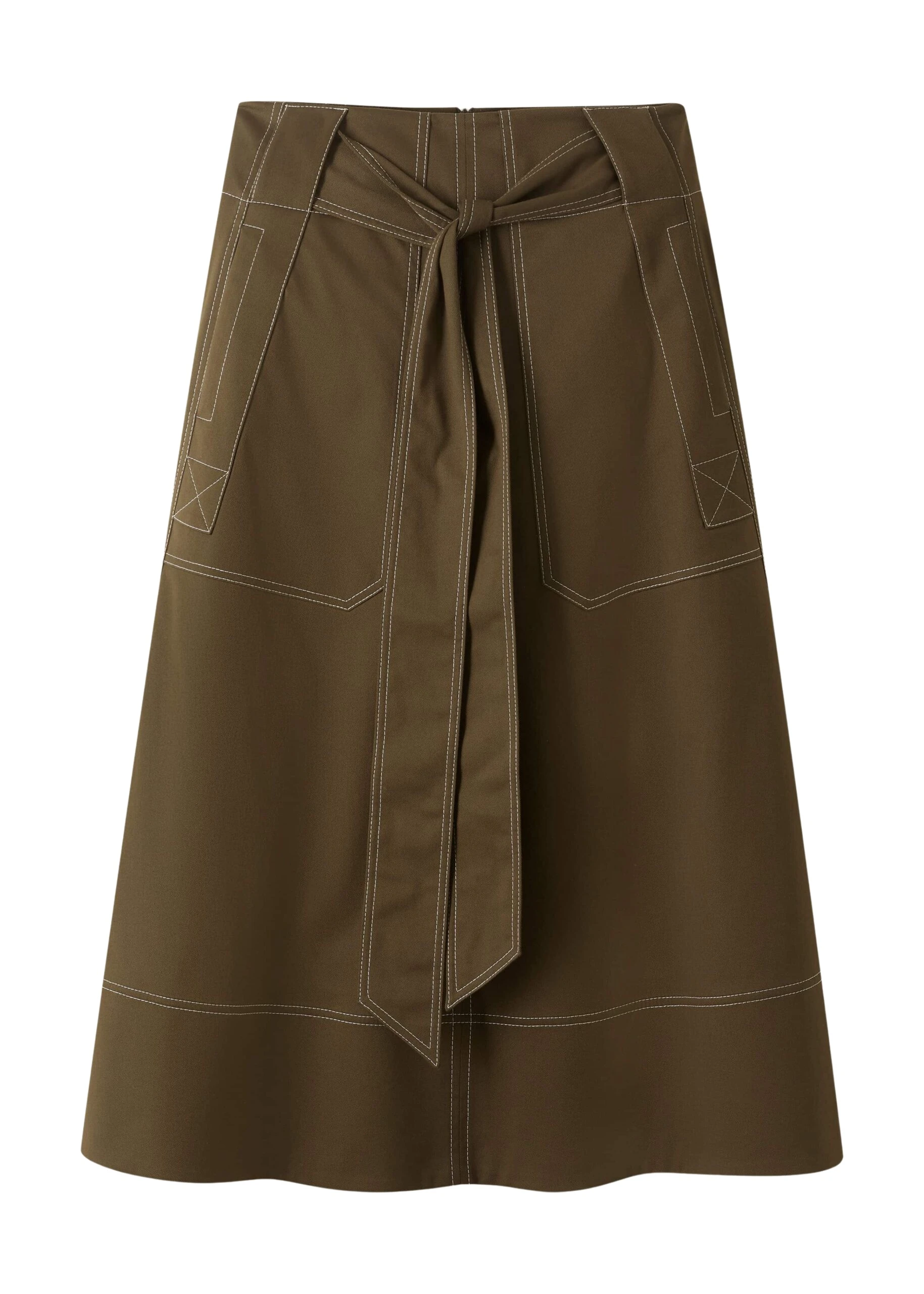 Me-and-Em-Twill-Contrast-Stitch-Maxi-Skirt-scaled56167_nobg Me and Em Skirts luxury Clothing from Luxury Handbags Marketplace