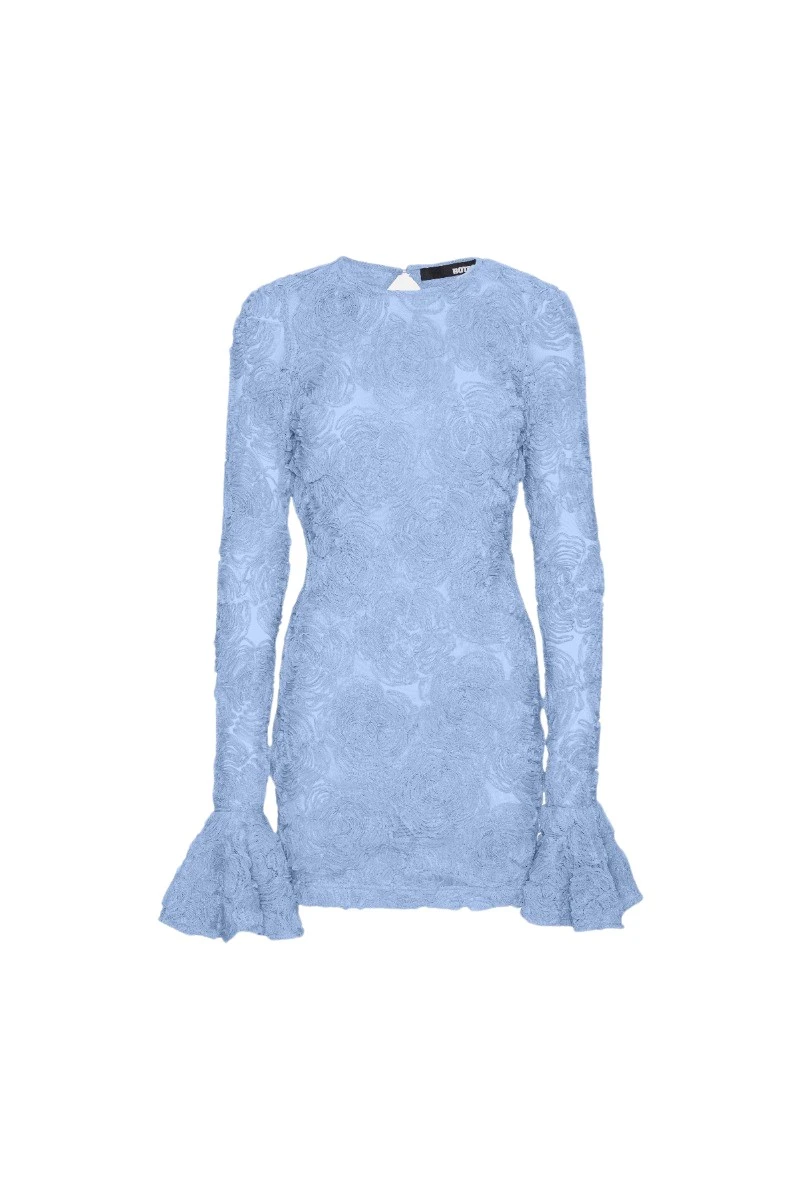 Rotate-Birger-Christensen-Flower-Mesh-Mini-Dress-Light-Blue73246_nobg Rotate Blue Dresses luxury Clothing from Luxury Handbags Marketplace