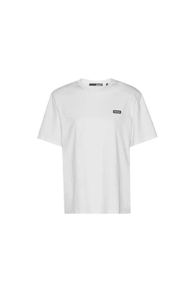Rotate-Birger-Christensen-Oversized-T-Shirt-Bright-White59993_nobg Rotate White Tops luxury Clothing from Luxury Handbags Marketplace