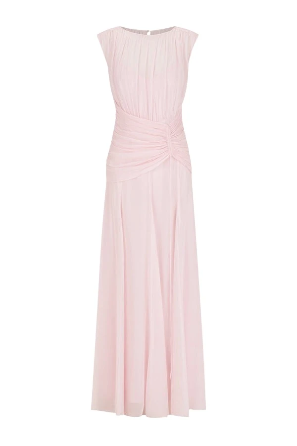 Shona-Joy-Amina-High-Neck-Maxi-Dress-Fairyfloss86114_nobg Shona Joy Pink Dress luxury Clothing from Luxury Handbags Marketplace