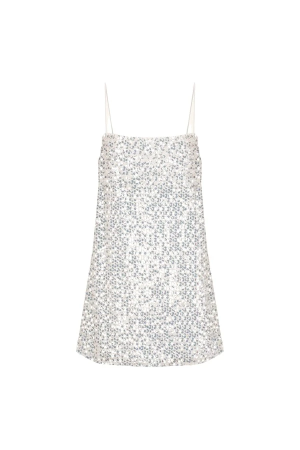 Shona-Joy-Asteri-Mini-Dress53184_nobg Shona Joy Silver Dress luxury Clothing from Luxury Handbags Marketplace