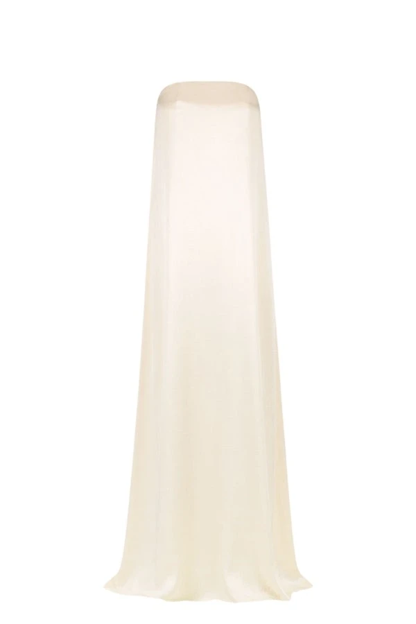 Shona-Joy-La-Lune-Strapless-Column-Maxi-Dress-Cream95353_nobg Shona Joy Ivory Dress luxury Clothing from Luxury Handbags Marketplace