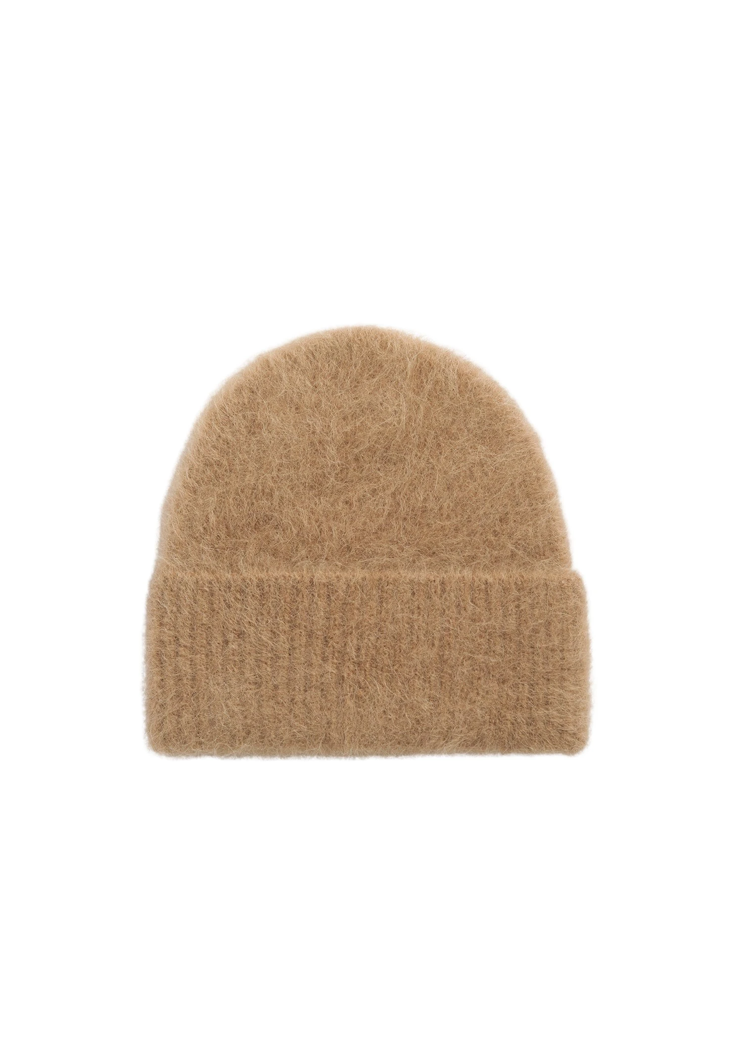 Toteme-Alpaca-knit-beanie-camel-melange-1-119551_nobg Toteme Knitwear luxury Clothing from Luxury Handbags Marketplace