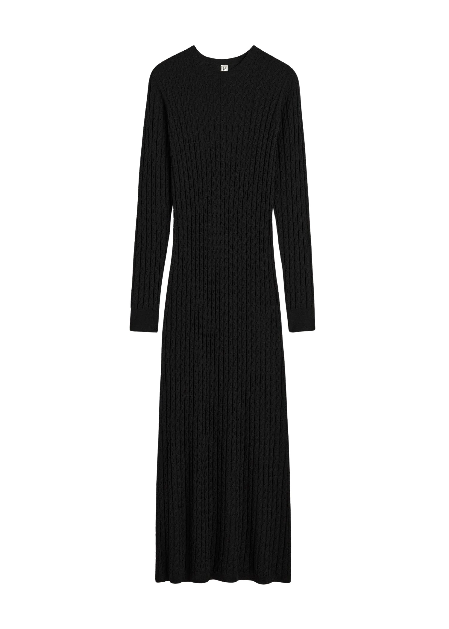 Toteme-Cable-knit-dress-black-572595_nobg Toteme Dresses luxury Clothing from Luxury Handbags Marketplace