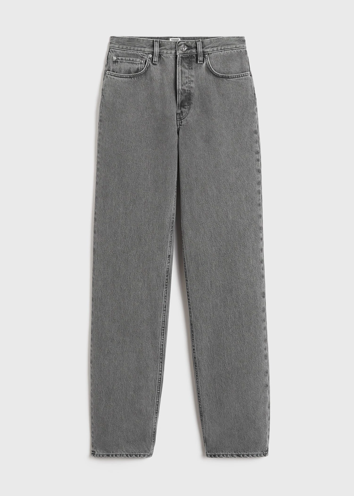Toteme Classic cut denim full length mid grey Toteme Classic cut denim full length mid grey