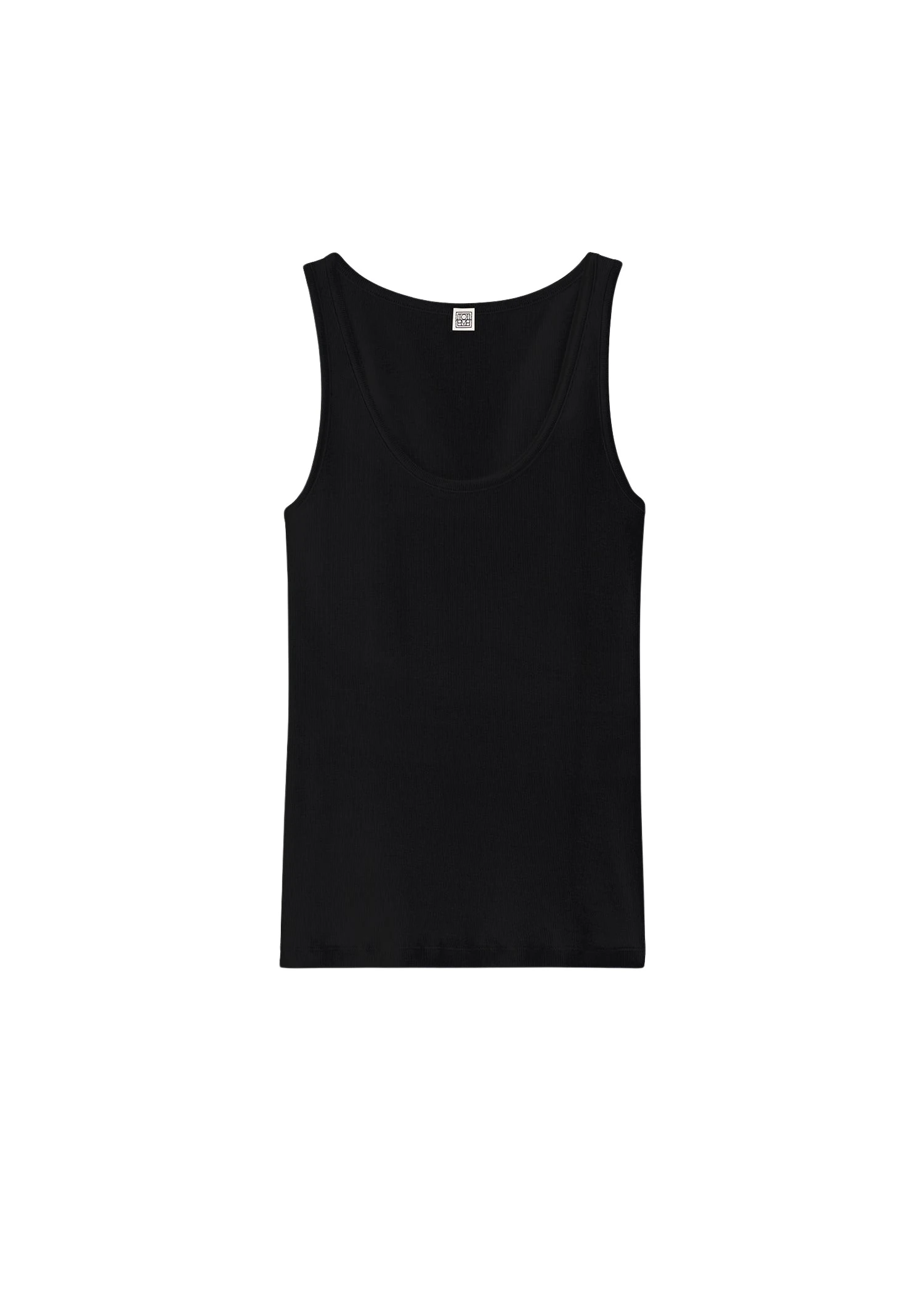 Toteme-Classic-rib-tank-black-527915_nobg Toteme Tops luxury Clothing from Luxury Handbags Marketplace