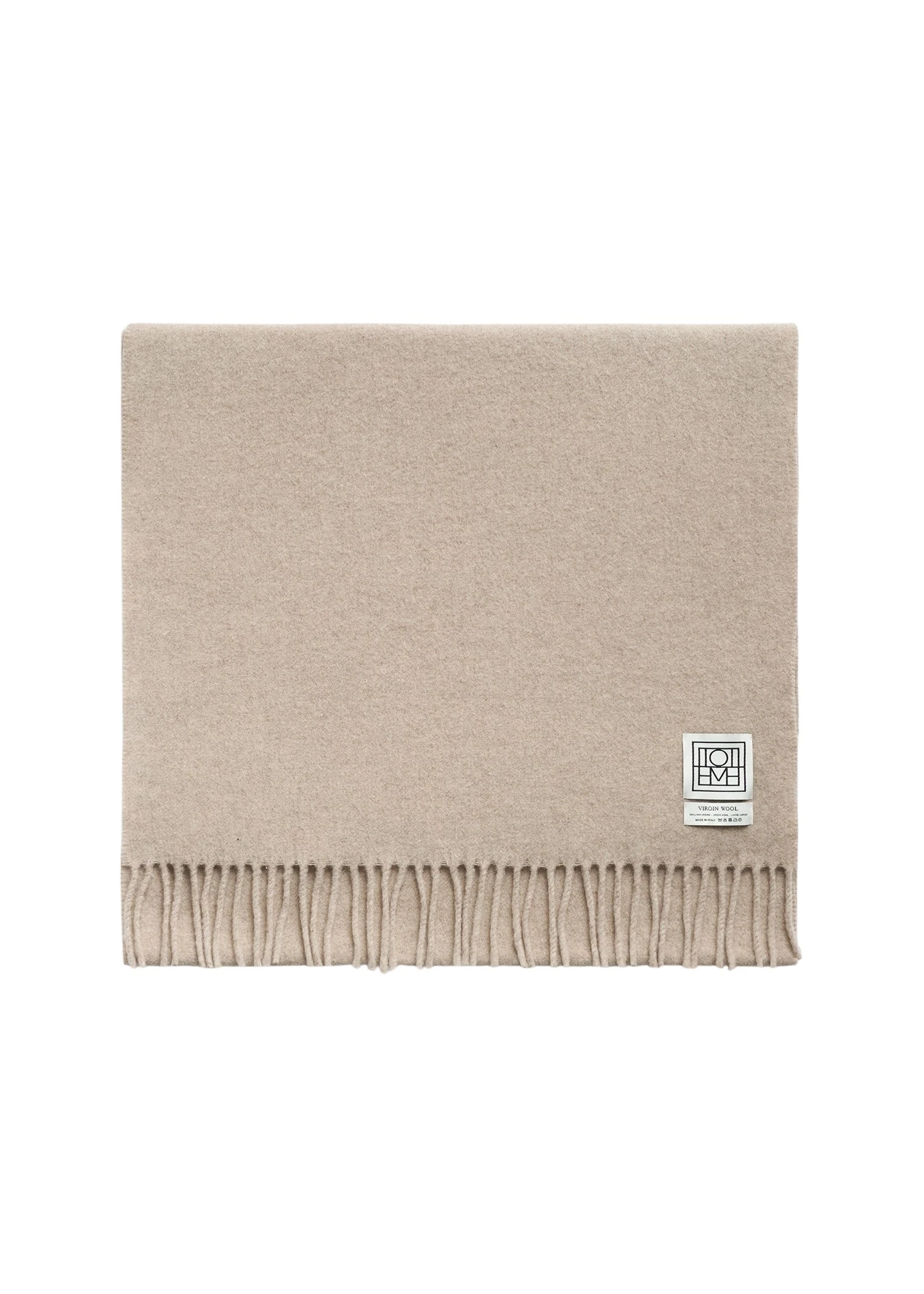 Toteme-Classic-wool-scarf-light-beige-melange-564389_nobg Toteme Accessories luxury Accessories from Luxury Handbags Marketplace