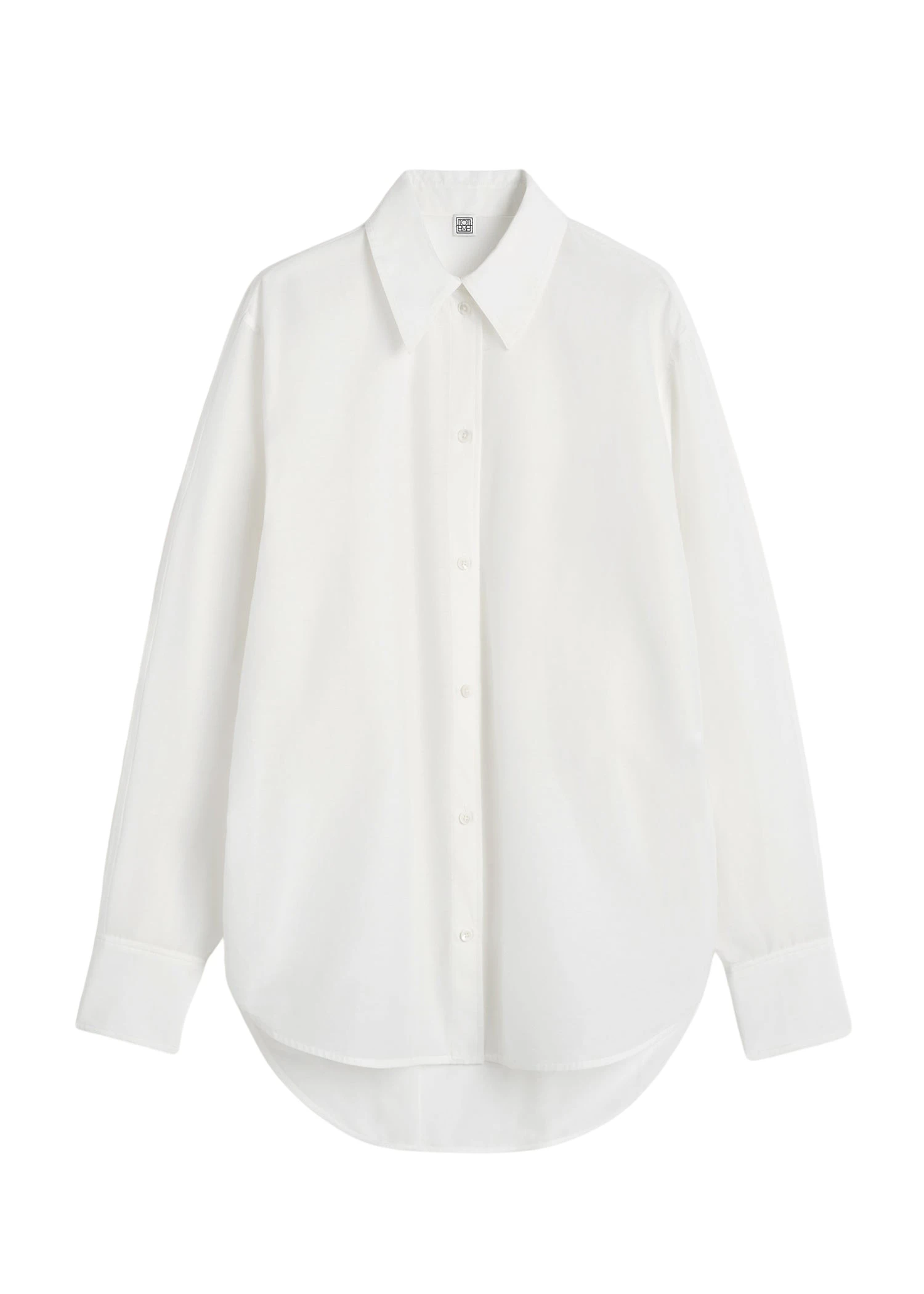 Toteme-Kimono-sleeve-cotton-shirt-white-585695_nobg Toteme Tops luxury Clothing from Luxury Handbags Marketplace