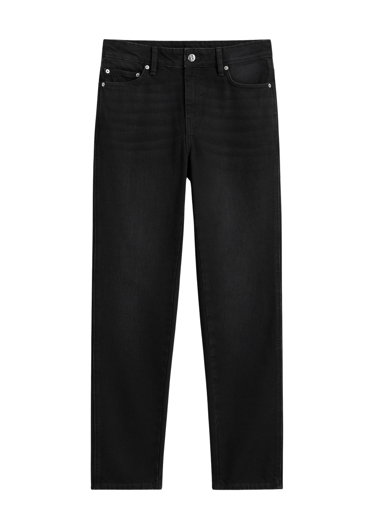 Toteme-Low-taper-denim-faded-black-597753_nobg Toteme Pants luxury Clothing from Luxury Handbags Marketplace