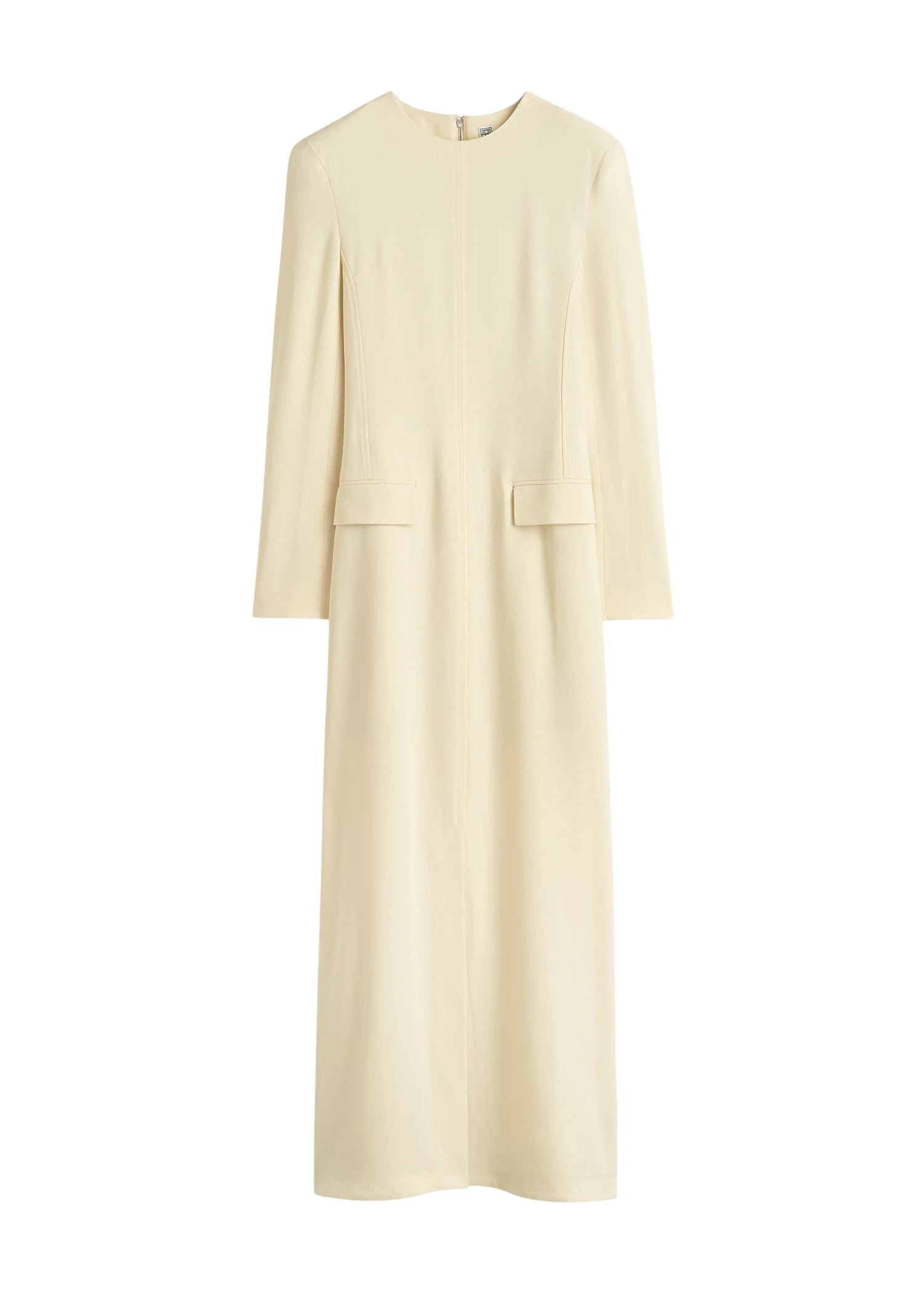 Toteme-Pocket-dress-butter-557460_nobg Toteme Dresses luxury Clothing from Luxury Handbags Marketplace